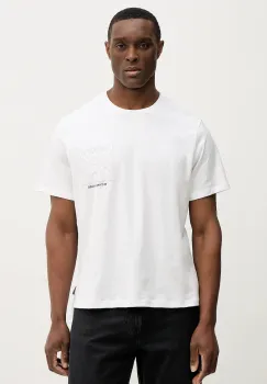 Michael Kors tricou din bumbac culoarea alb, uni, CR652T1FV4 imagine