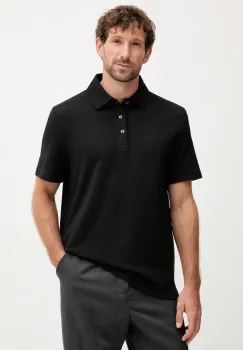 Michael Kors tricou polo culoarea negru, uni, CT552LFHSA imagine