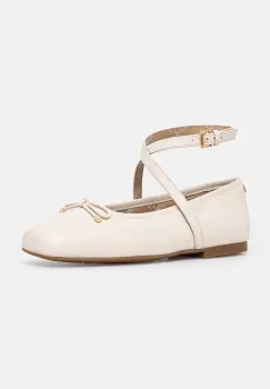 MICHAEL Michael Kors balerini Collette culoarea bej, 40T4CTFP1L 289 imagine