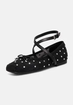 MICHAEL Michael Kors balerini Collette culoarea negru, 40T4CTFP1D 001 imagine