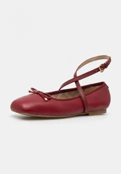 MICHAEL Michael Kors balerini de piele Collette culoarea bordo, 40T4CTFP1L.609 imagine