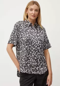 MICHAEL Michael Kors camasa femei, cu guler clasic, regular, MT440MBEZ1 imagine