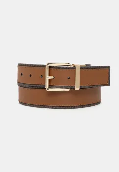 MICHAEL Michael Kors curea cu doua fete culoarea maro, 29MKWB529034 imagine