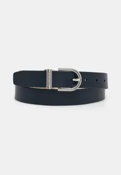 MICHAEL Michael Kors curea cu doua fete femei, culoarea albastru marin imagine