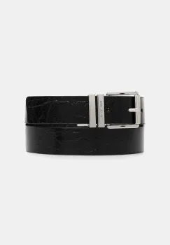 MICHAEL Michael Kors curea de piele cu doua fete culoarea negru, 559162 imagine