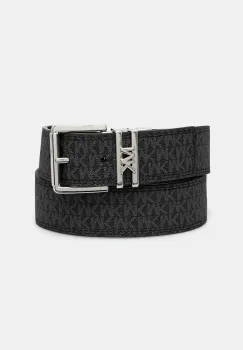 MICHAEL Michael Kors curea de piele cu doua fete femei, culoarea maro imagine
