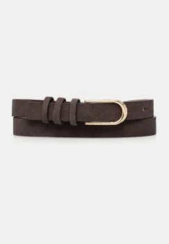 MICHAEL Michael Kors curea de piele culoarea maro, 29MKWB529016 imagine