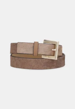 MICHAEL Michael Kors curea de piele femei, culoarea maro, 559120 imagine