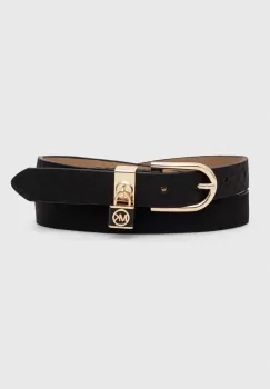 MICHAEL Michael Kors curea de piele femei, culoarea negru imagine