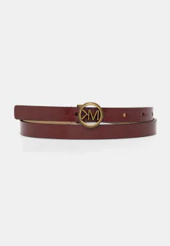 MICHAEL Michael Kors curea femei, culoarea bordo, 559142 imagine