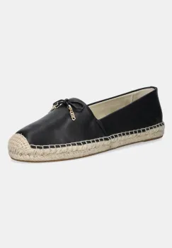MICHAEL Michael Kors espadrile de piele Nori culoarea negru, 40R4NRFP1L.001 imagine