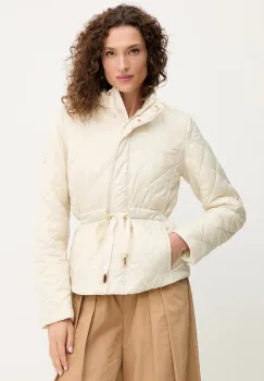MICHAEL Michael Kors geaca culoarea bej, de tranzitie, MT520IB3SB imagine