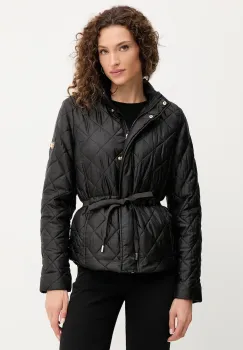 MICHAEL Michael Kors geaca culoarea negru, de tranzitie, MT520IB3SB imagine