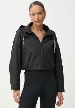 MICHAEL Michael Kors geaca culoarea negru, de tranzitie, oversize, MR520GU7LD imagine
