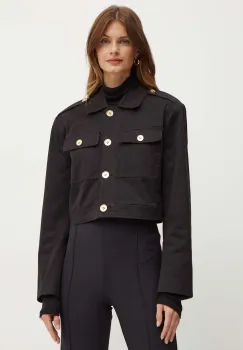 MICHAEL Michael Kors geaca femei, culoarea negru, de tranzitie, MT4108E3X6 imagine