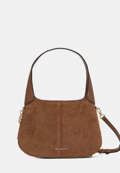 MICHAEL Michael Kors geanta de mana din piele intoarsa imagine