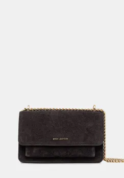 MICHAEL Michael Kors geanta de mana din piele intoarsa culoarea maro, 30F5GC7L3S imagine