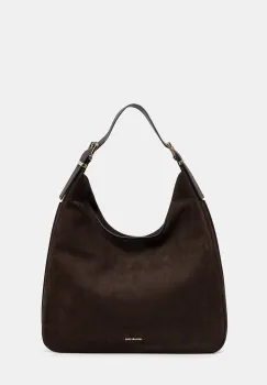 MICHAEL Michael Kors geanta de mana din piele NOLITA culoare maro 30F4GY5H3T imagine