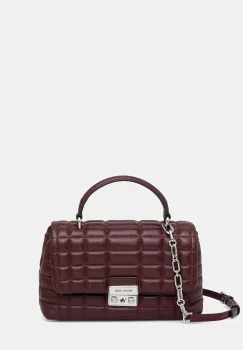 MICHAEL Michael Kors geanta de piele culoarea bordo, 30F5S2RS2L imagine