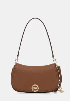 MICHAEL Michael Kors geanta de piele culoarea maro, 30R6GY5S2L imagine