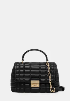 MICHAEL Michael Kors geanta de piele culoarea negru, 30F5G2RS2L imagine