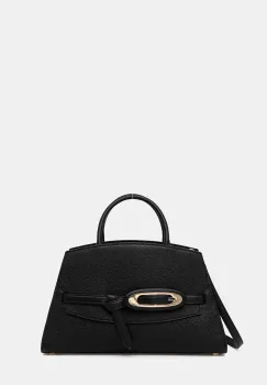 MICHAEL Michael Kors geanta de piele culoarea negru, 30F5GQ8S6L imagine