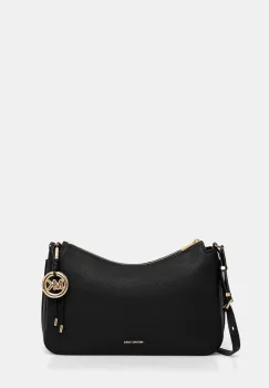 MICHAEL Michael Kors geanta de piele culoarea negru, 30F5GY5M6L imagine