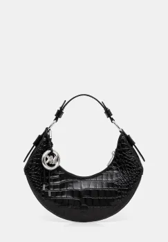 MICHAEL Michael Kors geanta de piele culoarea negru, 30F5SQ4L6E imagine