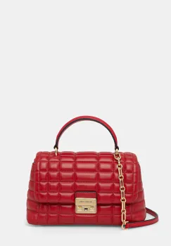 MICHAEL Michael Kors geanta de piele culoarea rosu, 30F5G2RS2L imagine