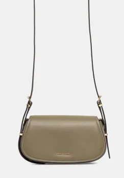 MICHAEL Michael Kors geanta de piele culoarea verde, 32S5GL0C1L imagine