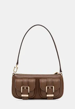 MICHAEL Michael Kors geanta de piele culoarea verde, 32S5GZCU1L imagine
