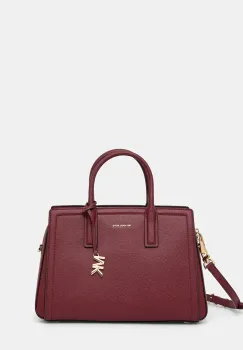 MICHAEL Michael Kors geanta de piele LAILA culoarea bordo, 30R5G9IS6L imagine