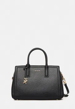 MICHAEL Michael Kors geanta de piele LAILA culoarea negru, 30R5G9IS6L imagine