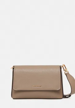 MICHAEL Michael Kors geanta de piele NESSA culoarea bej, 30T5G8ZM1L imagine