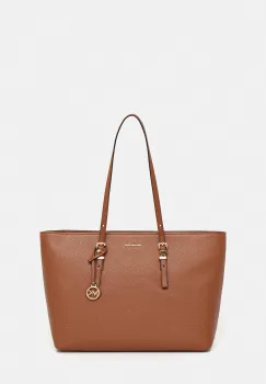 MICHAEL Michael Kors geanta de piele QUINN culoarea maro, 30T5GQNT9L imagine