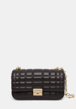 MICHAEL Michael Kors geanta de piele TRIBECA culoarea maro, 30R4G2RL7L imagine