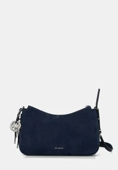 MICHAEL Michael Kors geanta din nubuck culoarea bordo, 30F5SY5M2L imagine