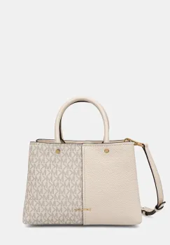 MICHAEL Michael Kors geanta FLORA culoarea bej, 30T5GFFS2B imagine