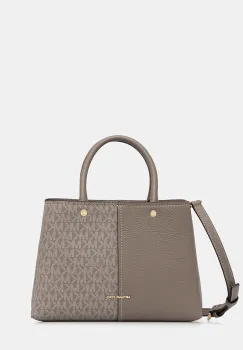 MICHAEL Michael Kors geanta FLORA culoarea bej, 30T5GFFS2B imagine