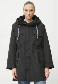 MICHAEL Michael Kors hanorac culoarea negru, de tranzitie, MR520HB7LD imagine