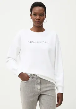 MICHAEL Michael Kors hanorac de bumbac culoarea bej, cu imprimeu, MR651Z64MY imagine