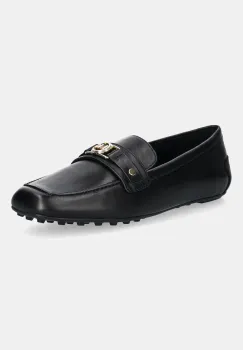 MICHAEL Michael Kors mocasini de piele Mandy culoarea negru, cu toc plat, 40T5MAFR1L.001 imagine