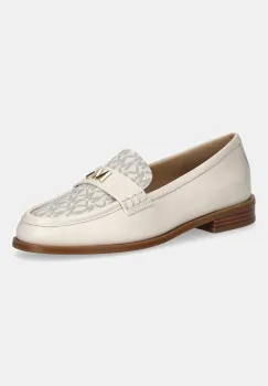MICHAEL Michael Kors mocasini Lex Loafer culoarea bej, cu toc plat, 40F5LXFP1B.150 imagine