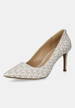 MICHAEL Michael Kors pantofi cu toc Alina culoarea bej, 40F2HNMP1B.150 imagine
