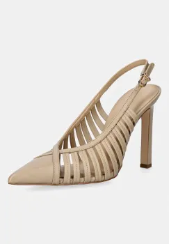 MICHAEL Michael Kors pantofi cu toc stiletto din piele Adriana High Pump imagine