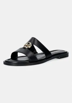 MICHAEL Michael Kors papuci pentru femei, din piele Erin Flat Sandal imagine