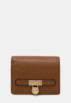 MICHAEL Michael Kors portofel de piele culoarea maro, 32F5GNXD1L imagine