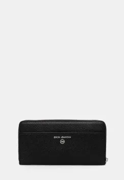 MICHAEL Michael Kors portofel de piele culoarea negru, 32R3ST9E3L imagine