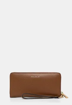 MICHAEL Michael Kors portofel de piele femei, culoarea maro, 32F4GJ6T3L imagine