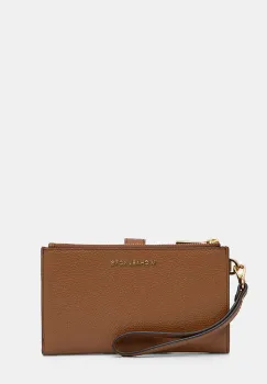 MICHAEL Michael Kors portofel de piele femei, culoarea maro, 32T7GAFW4L imagine